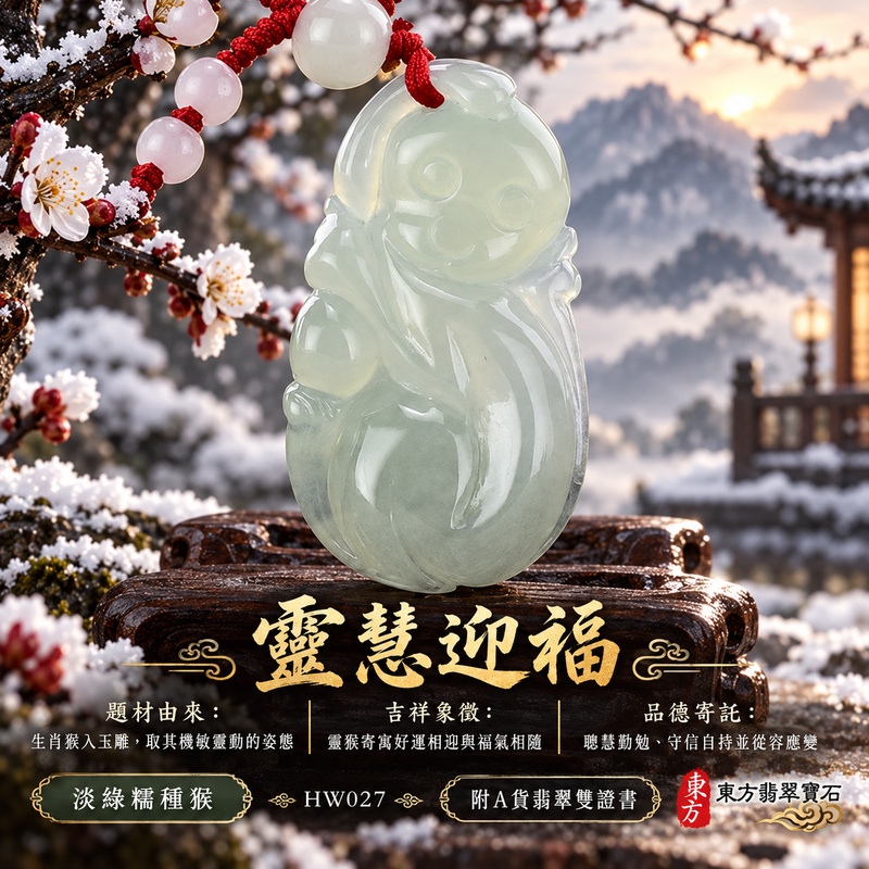 已售出可訂做|翡翠生肖猴項鍊玉珮|聰慧靈巧・積極進取・福運相隨・前程順遂・平安吉祥・封侯進祿|天然A貨翡翠・緬甸玉・淡綠・糯種|猴運亨通|猴玉珮・猴玉墜・猴吊墜・翡翠猴牌・猴項鍊・緬甸玉項鍊・A貨翡翠項鍊|HW027|男女翡翠項鍊・送禮收藏|客製化訂做翡翠猴玉珮、翡翠猴玉墜、翡翠猴吊墜、翡翠猴項鍊|附A貨翡翠雙證書・東方翡翠寶石 已售出可訂做|翡翠生肖猴項鍊玉珮|聰慧靈巧・積極進取・福運相隨・前程順遂・平安吉祥・封侯進祿|天然A貨翡翠・緬甸玉・淡綠・糯種|猴運亨通|猴玉珮・猴玉墜・猴吊墜・翡翠猴牌・猴項鍊・緬甸玉項鍊・A貨翡翠項鍊|HW027|男女翡翠項鍊・送禮收藏|客製化訂做翡翠猴玉珮、翡翠猴玉墜、翡翠猴吊墜、翡翠猴項鍊|附A貨翡翠雙證書・東方翡翠寶石