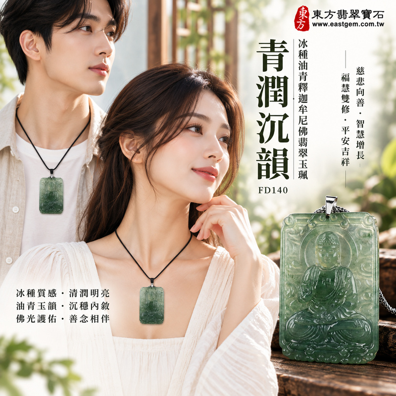 青潤沉韻冰種油青釋迦牟尼佛翡翠玉珮|FD140|佛祖天然A貨緬甸玉項鍊吊墜・綠色油青玉韻沉穩內斂・冰種質感清潤明亮・玉珮尺寸大方份量感明顯・佛祖題材莊重祥和|寓意慈悲向善、智慧增長、福慧雙修、清淨守心、沉穩自省、善念相伴、心境平和、平安吉祥|可客製訂做各式翡翠釋迦牟尼佛吊墜玉珮項鍊|附A貨翡翠雙證書2 青潤沉韻冰種油青釋迦牟尼佛翡翠玉珮|FD140|佛祖天然A貨緬甸玉項鍊吊墜・綠色油青玉韻沉穩內斂・冰種質感清潤明亮・玉珮尺寸大方份量感明顯・佛祖題材莊重祥和|寓意慈悲向善、智慧增長、福慧雙修、清淨守心、沉穩自省、善念相伴、心境平和、平安吉祥|可客製訂做各式翡翠釋迦牟尼佛吊墜玉珮項鍊|附A貨翡翠雙證書2