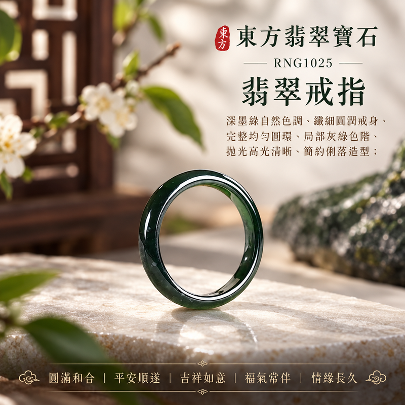 深綠油青種翡翠戒指|RNG1025|墨綠天然色澤・天然玉石紋理・素面戒身・沉穩油潤光澤|簡約中性翡翠玉戒、男女日常配戴、單戴疊搭與東方玉飾收藏|深綠油青種翡翠戒環・天然玉戒指・永和門市・附鑑定證書|東方翡翠寶石專賣店 1 深綠油青種翡翠戒指|RNG1025|墨綠天然色澤・天然玉石紋理・素面戒身・沉穩油潤光澤|簡約中性翡翠玉戒、男女日常配戴、單戴疊搭與東方玉飾收藏|深綠油青種翡翠戒環・天然玉戒指・永和門市・附鑑定證書|東方翡翠寶石專賣店 1