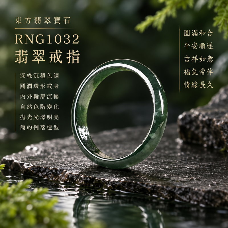 深綠油青種翡翠平口戒|RNG1032|深綠天然色澤・天然玉石紋理・素面圓環戒身・沉穩油潤光澤|簡約中性翡翠玉戒、男女日常配戴、單戴疊搭與東方玉飾收藏|深綠油青種翡翠戒環・天然玉戒指・附鑑定證書|東方翡翠寶石專賣店 1 深綠油青種翡翠平口戒|RNG1032|深綠天然色澤・天然玉石紋理・素面圓環戒身・沉穩油潤光澤|簡約中性翡翠玉戒、男女日常配戴、單戴疊搭與東方玉飾收藏|深綠油青種翡翠戒環・天然玉戒指・附鑑定證書|東方翡翠寶石專賣店 1