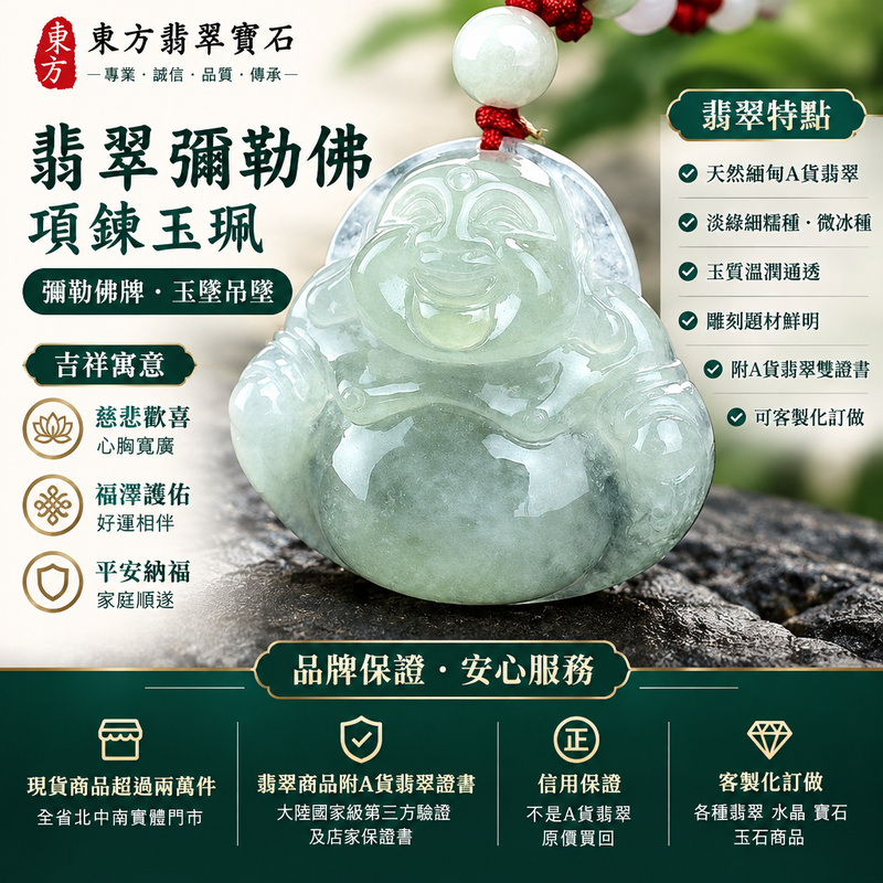 翡翠彌勒佛項鍊玉珮|彌勒佛牌・緬甸玉彌勒佛玉墜吊墜|淡綠細糯種・微冰種・玉質溫潤通透|慈悲歡喜・福澤護佑・平安納福|ML058|附A貨翡翠雙證書・可客製化訂做各種翡翠彌勒佛吊墜玉珮項鍊1 翡翠彌勒佛項鍊玉珮|彌勒佛牌・緬甸玉彌勒佛玉墜吊墜|淡綠細糯種・微冰種・玉質溫潤通透|慈悲歡喜・福澤護佑・平安納福|ML058|附A貨翡翠雙證書・可客製化訂做各種翡翠彌勒佛吊墜玉珮項鍊1