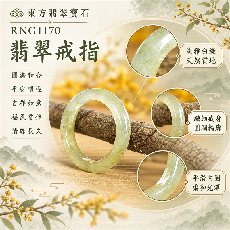油青翡翠平口戒|RNG1170|白綠天然色澤・天然玉石紋理・素面圓環戒身・沉穩油潤光澤|清雅翡翠玉戒、女性日常配戴、生日紀念送禮與天然玉石收藏|油青翡翠戒環・天然玉戒指・台北門市・附鑑定證書|東方翡翠寶石專賣店 1 油青翡翠平口戒|RNG1170|白綠天然色澤・天然玉石紋理・素面圓環戒身・沉穩油潤光澤|清雅翡翠玉戒、女性日常配戴、生日紀念送禮與天然玉石收藏|油青翡翠戒環・天然玉戒指・台北門市・附鑑定證書|東方翡翠寶石專賣店 1