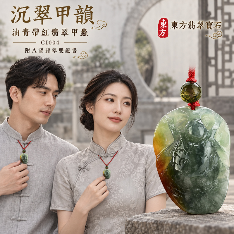 翡翠甲蟲項鍊玉珮|富甲一方・踏實進取・福氣相隨|天然A貨翡翠・緬甸玉・油青・紅翡翠・帶紅翡|富甲一方|甲蟲玉珮・甲蟲玉墜・甲蟲吊墜・甲蟲項鍊|CI004|客製化訂做甲蟲玉珮、甲蟲玉墜、甲蟲吊墜、甲蟲項鍊|附A貨翡翠雙證書 翡翠甲蟲項鍊玉珮|富甲一方・踏實進取・福氣相隨|天然A貨翡翠・緬甸玉・油青・紅翡翠・帶紅翡|富甲一方|甲蟲玉珮・甲蟲玉墜・甲蟲吊墜・甲蟲項鍊|CI004|客製化訂做甲蟲玉珮、甲蟲玉墜、甲蟲吊墜、甲蟲項鍊|附A貨翡翠雙證書