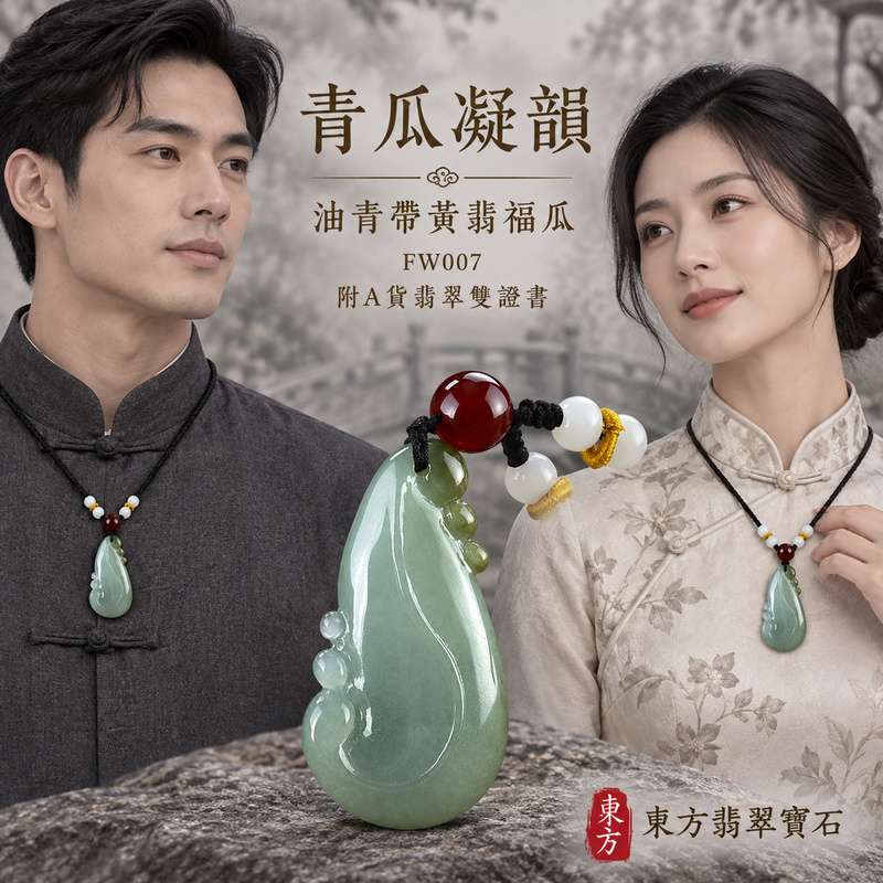 已售出可訂做|翡翠福瓜項鍊玉珮|福氣綿延・豐收圓滿・吉祥安泰|天然A貨翡翠・緬甸玉・油青種・黃翡・帶黃翡|招財福瓜|福瓜玉珮・福瓜玉墜・福瓜吊墜・福瓜項鍊|FW007|客製化訂做福瓜玉珮、福瓜玉墜、福瓜吊墜、福瓜項鍊|附A貨翡翠雙證書 已售出可訂做|翡翠福瓜項鍊玉珮|福氣綿延・豐收圓滿・吉祥安泰|天然A貨翡翠・緬甸玉・油青種・黃翡・帶黃翡|招財福瓜|福瓜玉珮・福瓜玉墜・福瓜吊墜・福瓜項鍊|FW007|客製化訂做福瓜玉珮、福瓜玉墜、福瓜吊墜、福瓜項鍊|附A貨翡翠雙證書