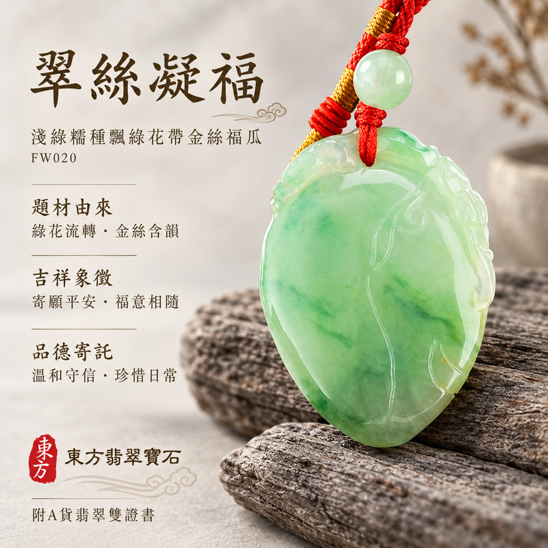 翡翠福瓜項鍊玉珮|福氣綿延・豐收圓滿・吉祥安泰|天然A貨翡翠・緬甸玉・糯種・淺綠・飄綠花|福運連綿|福瓜玉珮・福瓜玉墜・福瓜吊墜・福瓜項鍊|FW020|客製化訂做福瓜玉珮、福瓜玉墜、福瓜吊墜、福瓜項鍊|附A貨翡翠雙證書 翡翠福瓜項鍊玉珮|福氣綿延・豐收圓滿・吉祥安泰|天然A貨翡翠・緬甸玉・糯種・淺綠・飄綠花|福運連綿|福瓜玉珮・福瓜玉墜・福瓜吊墜・福瓜項鍊|FW020|客製化訂做福瓜玉珮、福瓜玉墜、福瓜吊墜、福瓜項鍊|附A貨翡翠雙證書