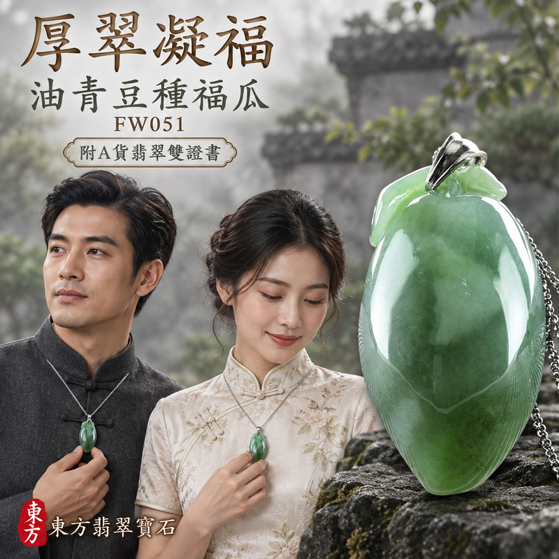 翡翠福瓜項鍊玉珮|福氣綿延・豐收圓滿・吉祥安泰|天然A貨翡翠・緬甸玉・豆種・油清|福運連綿|福瓜玉珮・福瓜玉墜・福瓜吊墜・福瓜項鍊|FW051|客製化訂做福瓜玉珮、福瓜玉墜、福瓜吊墜、福瓜項鍊|附A貨翡翠雙證書 翡翠福瓜項鍊玉珮|福氣綿延・豐收圓滿・吉祥安泰|天然A貨翡翠・緬甸玉・豆種・油清|福運連綿|福瓜玉珮・福瓜玉墜・福瓜吊墜・福瓜項鍊|FW051|客製化訂做福瓜玉珮、福瓜玉墜、福瓜吊墜、福瓜項鍊|附A貨翡翠雙證書