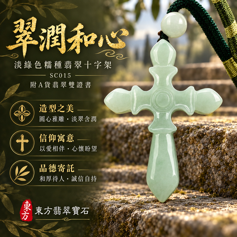 已售出可訂做|翡翠十字架項鍊玉珮|信仰相伴・平安守護・愛與盼望|天然A貨翡翠・緬甸玉・糯種・淡綠色|十字架|十字架玉珮・十字架玉墜・十字架吊墜・十字架項鍊|SC015|客製化訂做十字架玉珮、十字架玉墜、十字架吊墜、十字架項鍊|附A貨翡翠雙證書 已售出可訂做|翡翠十字架項鍊玉珮|信仰相伴・平安守護・愛與盼望|天然A貨翡翠・緬甸玉・糯種・淡綠色|十字架|十字架玉珮・十字架玉墜・十字架吊墜・十字架項鍊|SC015|客製化訂做十字架玉珮、十字架玉墜、十字架吊墜、十字架項鍊|附A貨翡翠雙證書
