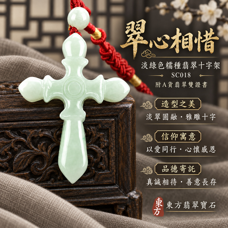 已售出可訂做|翡翠十字架項鍊玉珮|信仰相伴・平安守護・愛與盼望|天然A貨翡翠・緬甸玉・糯種・淡綠色|十字架|十字架玉珮・十字架玉墜・十字架吊墜・十字架項鍊|SC018|客製化訂做十字架玉珮、十字架玉墜、十字架吊墜、十字架項鍊|附A貨翡翠雙證書 已售出可訂做|翡翠十字架項鍊玉珮|信仰相伴・平安守護・愛與盼望|天然A貨翡翠・緬甸玉・糯種・淡綠色|十字架|十字架玉珮・十字架玉墜・十字架吊墜・十字架項鍊|SC018|客製化訂做十字架玉珮、十字架玉墜、十字架吊墜、十字架項鍊|附A貨翡翠雙證書
