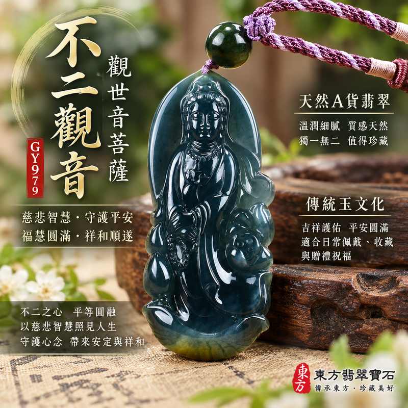 不二觀音觀世音菩薩翡翠玉珮 I 慈悲智慧守護平安吉祥福慧圓滿祥和順遂 GY979 金木水土五行傳統玉文化寓意 I 瓜地馬拉A貨翡翠觀世音菩薩玉墜項鍊 I 天然玉石質感觀音雕刻日常佩戴祈福收藏送禮男女皆宜 I 客製化訂做各種翡翠觀音吊墜玉珮項鍊附雙證書1 不二觀音觀世音菩薩翡翠玉珮 I 慈悲智慧守護平安吉祥福慧圓滿祥和順遂 GY979 金木水土五行傳統玉文化寓意 I 瓜地馬拉A貨翡翠觀世音菩薩玉墜項鍊 I 天然玉石質感觀音雕刻日常佩戴祈福收藏送禮男女皆宜 I 客製化訂做各種翡翠觀音吊墜玉珮項鍊附雙證書1
