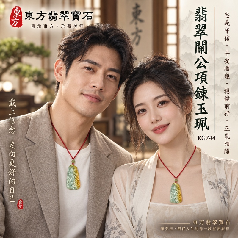 翡翠關公項鍊玉珮|關聖帝君側身威儀・忠義守信・正氣護持・穩勢開程|緬甸A貨翡翠雙色巧雕・黃翡綠翠交映・溫潤厚實・立體精雕|天然翡翠關公玉墜・關公牌玉珮KG744|客製化訂做各式翡翠關公吊墜玉珮項鍊|附A貨翡翠雙證書2 翡翠關公項鍊玉珮|關聖帝君側身威儀・忠義守信・正氣護持・穩勢開程|緬甸A貨翡翠雙色巧雕・黃翡綠翠交映・溫潤厚實・立體精雕|天然翡翠關公玉墜・關公牌玉珮KG744|客製化訂做各式翡翠關公吊墜玉珮項鍊|附A貨翡翠雙證書2