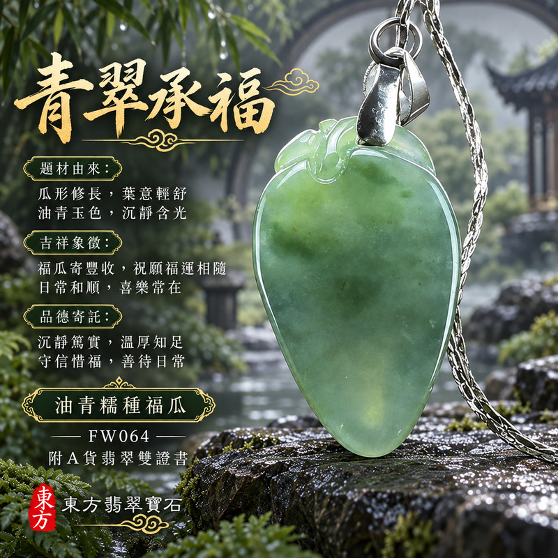 已售出可訂做|翡翠福瓜項鍊玉珮|福氣綿延・豐收圓滿・吉祥安泰|天然A貨翡翠・緬甸玉・糯種・油青|福運連綿|福瓜玉珮・福瓜玉墜・福瓜吊墜・福瓜項鍊|FW064|客製化訂做福瓜玉珮、福瓜玉墜、福瓜吊墜、福瓜項鍊|附A貨翡翠雙證書 已售出可訂做|翡翠福瓜項鍊玉珮|福氣綿延・豐收圓滿・吉祥安泰|天然A貨翡翠・緬甸玉・糯種・油青|福運連綿|福瓜玉珮・福瓜玉墜・福瓜吊墜・福瓜項鍊|FW064|客製化訂做福瓜玉珮、福瓜玉墜、福瓜吊墜、福瓜項鍊|附A貨翡翠雙證書
