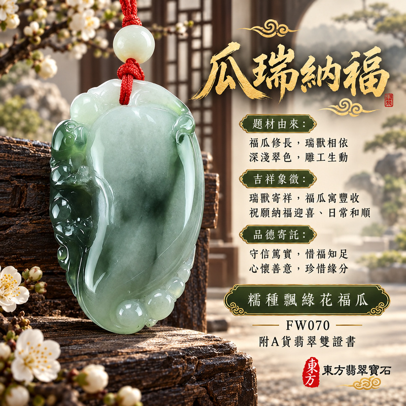 已售出可訂做|翡翠福瓜項鍊玉珮|福氣綿延・豐收圓滿・吉祥安泰|天然A貨翡翠・緬甸玉・糯種・飄綠花|廣納財福|福瓜玉珮・福瓜玉墜・福瓜吊墜・福瓜項鍊|FW070|客製化訂做福瓜玉珮、福瓜玉墜、福瓜吊墜、福瓜項鍊|附A貨翡翠雙證書 已售出可訂做|翡翠福瓜項鍊玉珮|福氣綿延・豐收圓滿・吉祥安泰|天然A貨翡翠・緬甸玉・糯種・飄綠花|廣納財福|福瓜玉珮・福瓜玉墜・福瓜吊墜・福瓜項鍊|FW070|客製化訂做福瓜玉珮、福瓜玉墜、福瓜吊墜、福瓜項鍊|附A貨翡翠雙證書