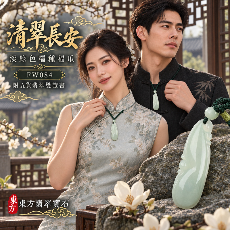 翡翠福瓜項鍊玉珮|福氣綿延・豐收圓滿・吉祥安泰|天然A貨翡翠・緬甸玉・糯種・淡綠色|福運連綿|福瓜玉珮・福瓜玉墜・福瓜吊墜・福瓜項鍊|FW084|客製化訂做福瓜玉珮、福瓜玉墜、福瓜吊墜、福瓜項鍊|附A貨翡翠雙證書 翡翠福瓜項鍊玉珮|福氣綿延・豐收圓滿・吉祥安泰|天然A貨翡翠・緬甸玉・糯種・淡綠色|福運連綿|福瓜玉珮・福瓜玉墜・福瓜吊墜・福瓜項鍊|FW084|客製化訂做福瓜玉珮、福瓜玉墜、福瓜吊墜、福瓜項鍊|附A貨翡翠雙證書