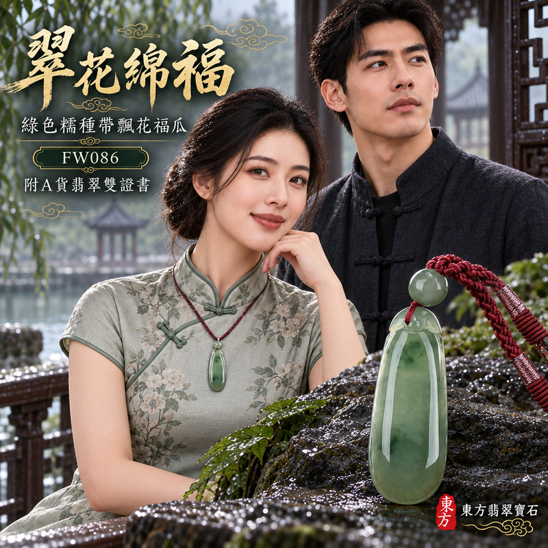 翡翠福瓜項鍊玉珮|福氣綿延・豐收圓滿・吉祥安泰|天然A貨翡翠・緬甸玉・糯種・綠色・帶飄花|福運連綿|福瓜玉珮・福瓜玉墜・福瓜吊墜・福瓜項鍊|FW086|客製化訂做福瓜玉珮、福瓜玉墜、福瓜吊墜、福瓜項鍊|附A貨翡翠雙證書 翡翠福瓜項鍊玉珮|福氣綿延・豐收圓滿・吉祥安泰|天然A貨翡翠・緬甸玉・糯種・綠色・帶飄花|福運連綿|福瓜玉珮・福瓜玉墜・福瓜吊墜・福瓜項鍊|FW086|客製化訂做福瓜玉珮、福瓜玉墜、福瓜吊墜、福瓜項鍊|附A貨翡翠雙證書