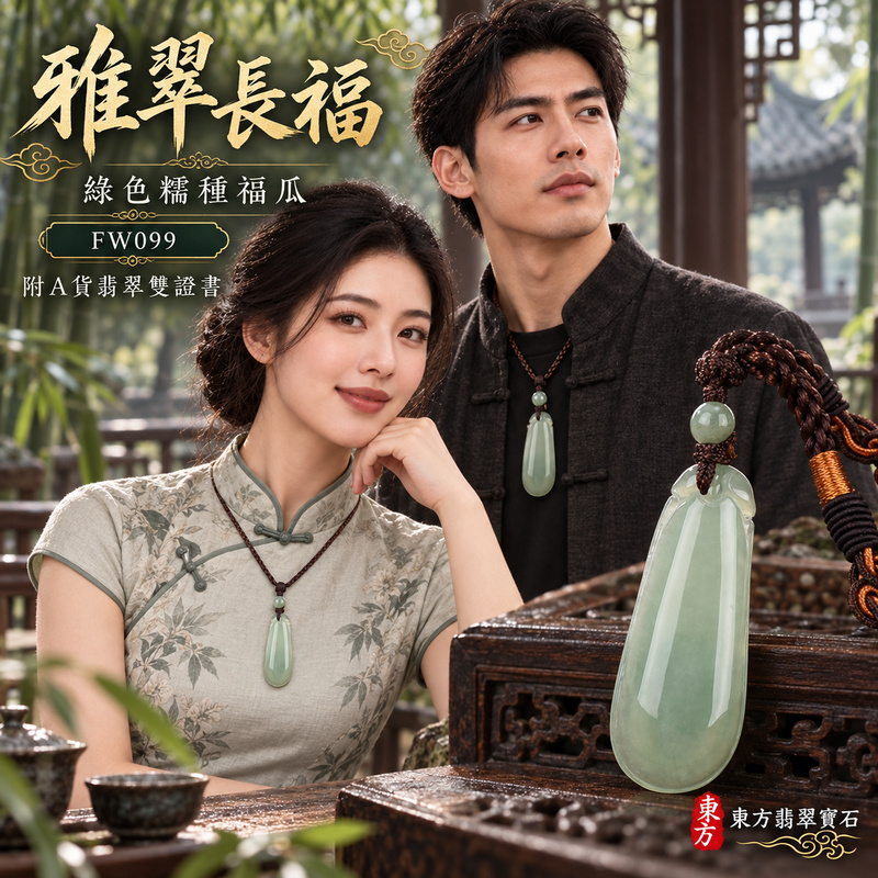翡翠福瓜項鍊玉珮|福氣綿延・豐收圓滿・吉祥安泰|天然A貨翡翠・緬甸玉・糯種・綠色|福運連綿|福瓜玉珮・福瓜玉墜・福瓜吊墜・福瓜項鍊|FW099|客製化訂做福瓜玉珮、福瓜玉墜、福瓜吊墜、福瓜項鍊|附A貨翡翠雙證書 翡翠福瓜項鍊玉珮|福氣綿延・豐收圓滿・吉祥安泰|天然A貨翡翠・緬甸玉・糯種・綠色|福運連綿|福瓜玉珮・福瓜玉墜・福瓜吊墜・福瓜項鍊|FW099|客製化訂做福瓜玉珮、福瓜玉墜、福瓜吊墜、福瓜項鍊|附A貨翡翠雙證書
