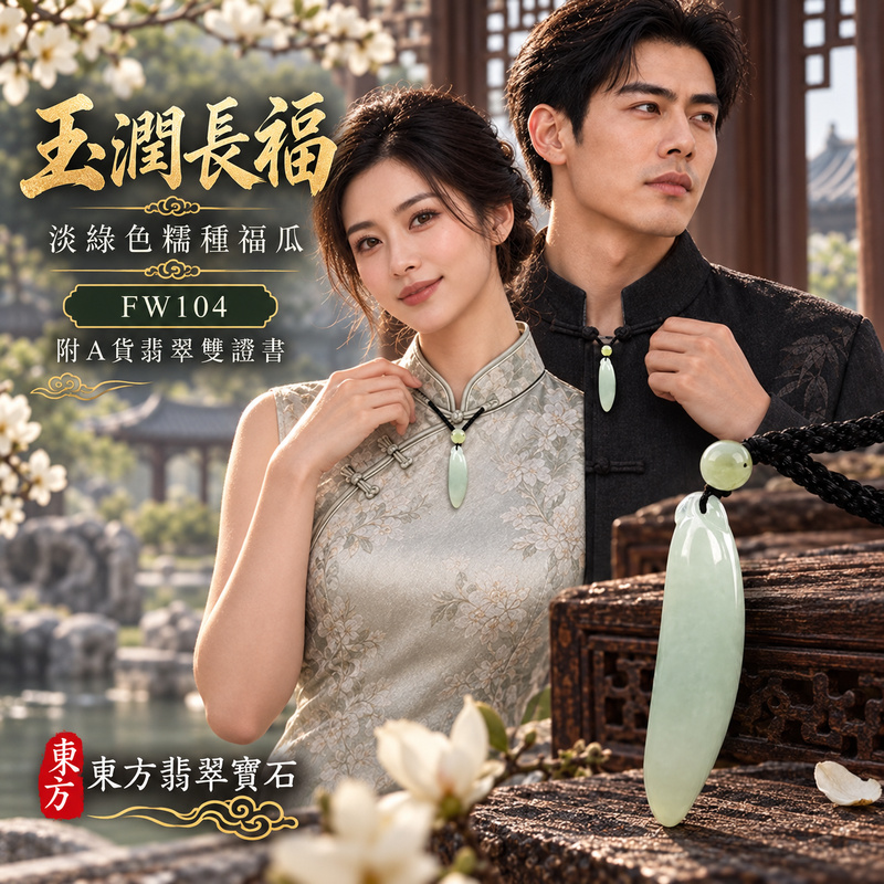 翡翠福瓜項鍊玉珮|福氣綿延・豐收圓滿・吉祥安泰|天然A貨翡翠・緬甸玉・糯種・淡綠色|福運連綿|福瓜玉珮・福瓜玉墜・福瓜吊墜・福瓜項鍊|FW104|客製化訂做福瓜玉珮、福瓜玉墜、福瓜吊墜、福瓜項鍊|附A貨翡翠雙證書 翡翠福瓜項鍊玉珮|福氣綿延・豐收圓滿・吉祥安泰|天然A貨翡翠・緬甸玉・糯種・淡綠色|福運連綿|福瓜玉珮・福瓜玉墜・福瓜吊墜・福瓜項鍊|FW104|客製化訂做福瓜玉珮、福瓜玉墜、福瓜吊墜、福瓜項鍊|附A貨翡翠雙證書