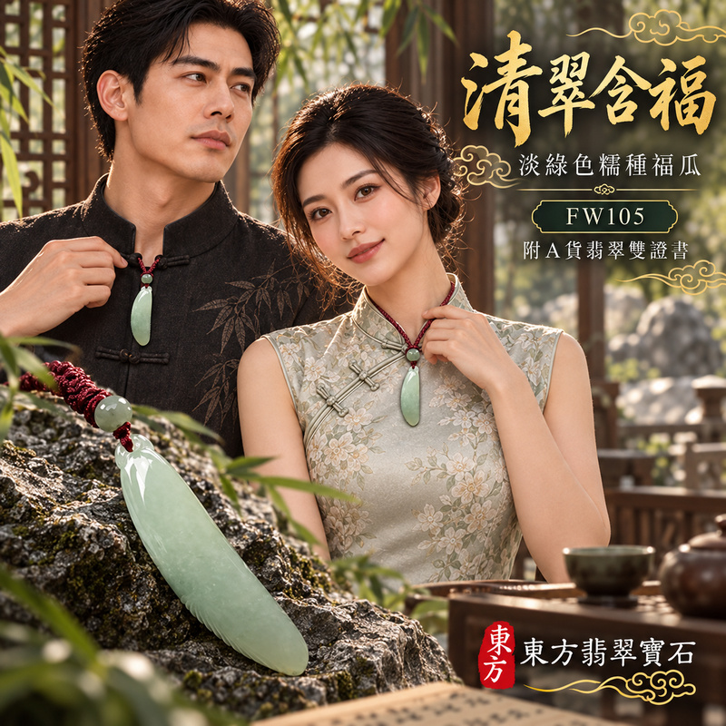 翡翠福瓜項鍊玉珮|福氣綿延・豐收圓滿・吉祥安泰|天然A貨翡翠・緬甸玉・糯種・淡綠色|福運連綿|福瓜玉珮・福瓜玉墜・福瓜吊墜・福瓜項鍊|FW105|客製化訂做福瓜玉珮、福瓜玉墜、福瓜吊墜、福瓜項鍊|附A貨翡翠雙證書 翡翠福瓜項鍊玉珮|福氣綿延・豐收圓滿・吉祥安泰|天然A貨翡翠・緬甸玉・糯種・淡綠色|福運連綿|福瓜玉珮・福瓜玉墜・福瓜吊墜・福瓜項鍊|FW105|客製化訂做福瓜玉珮、福瓜玉墜、福瓜吊墜、福瓜項鍊|附A貨翡翠雙證書