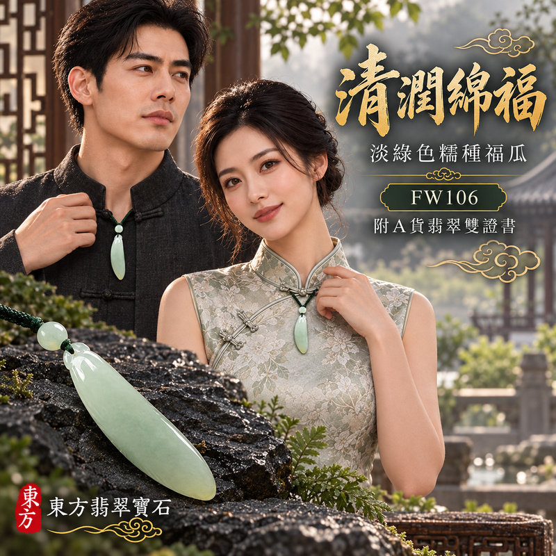 翡翠福瓜項鍊玉珮|福氣綿延・豐收圓滿・吉祥安泰|天然A貨翡翠・緬甸玉・糯種・淡綠色|福運連綿|福瓜玉珮・福瓜玉墜・福瓜吊墜・福瓜項鍊|FW106|客製化訂做福瓜玉珮、福瓜玉墜、福瓜吊墜、福瓜項鍊|附A貨翡翠雙證書 翡翠福瓜項鍊玉珮|福氣綿延・豐收圓滿・吉祥安泰|天然A貨翡翠・緬甸玉・糯種・淡綠色|福運連綿|福瓜玉珮・福瓜玉墜・福瓜吊墜・福瓜項鍊|FW106|客製化訂做福瓜玉珮、福瓜玉墜、福瓜吊墜、福瓜項鍊|附A貨翡翠雙證書