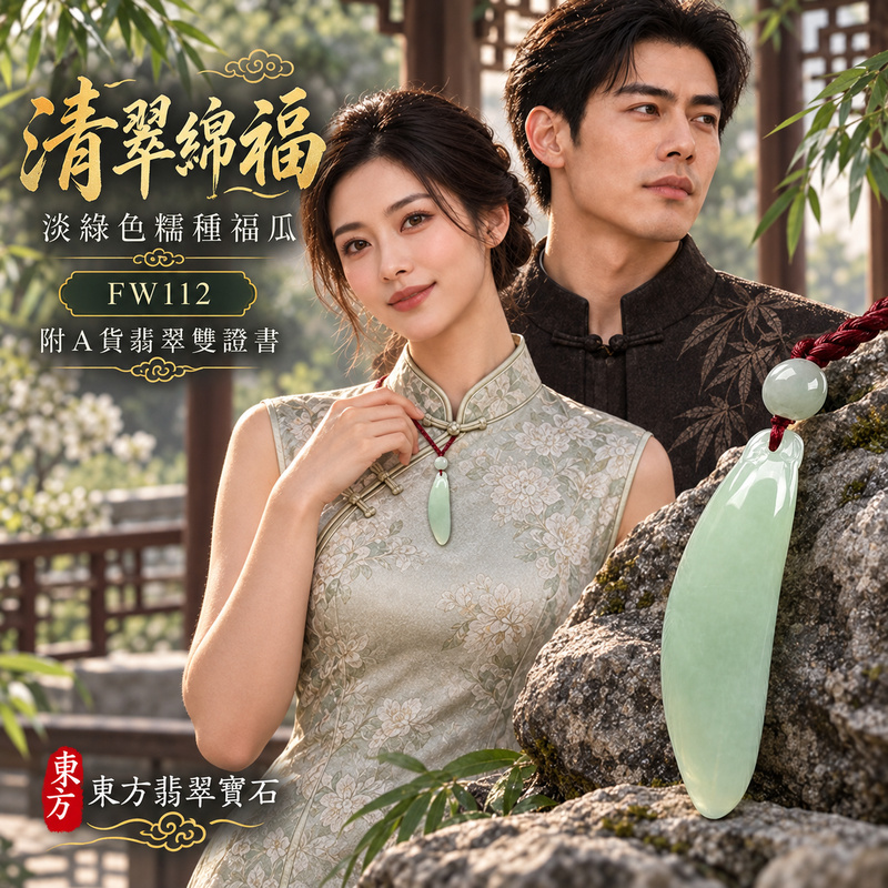翡翠福瓜項鍊玉珮|福氣綿延・豐收圓滿・吉祥安泰|天然A貨翡翠・緬甸玉・糯種・淡綠色|福運連綿|福瓜玉珮・福瓜玉墜・福瓜吊墜・福瓜項鍊|FW112|客製化訂做福瓜玉珮、福瓜玉墜、福瓜吊墜、福瓜項鍊|附A貨翡翠雙證書 翡翠福瓜項鍊玉珮|福氣綿延・豐收圓滿・吉祥安泰|天然A貨翡翠・緬甸玉・糯種・淡綠色|福運連綿|福瓜玉珮・福瓜玉墜・福瓜吊墜・福瓜項鍊|FW112|客製化訂做福瓜玉珮、福瓜玉墜、福瓜吊墜、福瓜項鍊|附A貨翡翠雙證書