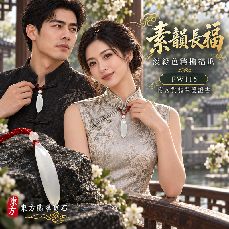 翡翠福瓜項鍊玉珮|福氣綿延・豐收圓滿・吉祥安泰|天然A貨翡翠・緬甸玉・糯種・淡綠色|福運連綿|福瓜玉珮・福瓜玉墜・福瓜吊墜・福瓜項鍊|FW115|客製化訂做福瓜玉珮、福瓜玉墜、福瓜吊墜、福瓜項鍊|附A貨翡翠雙證書 翡翠福瓜項鍊玉珮|福氣綿延・豐收圓滿・吉祥安泰|天然A貨翡翠・緬甸玉・糯種・淡綠色|福運連綿|福瓜玉珮・福瓜玉墜・福瓜吊墜・福瓜項鍊|FW115|客製化訂做福瓜玉珮、福瓜玉墜、福瓜吊墜、福瓜項鍊|附A貨翡翠雙證書