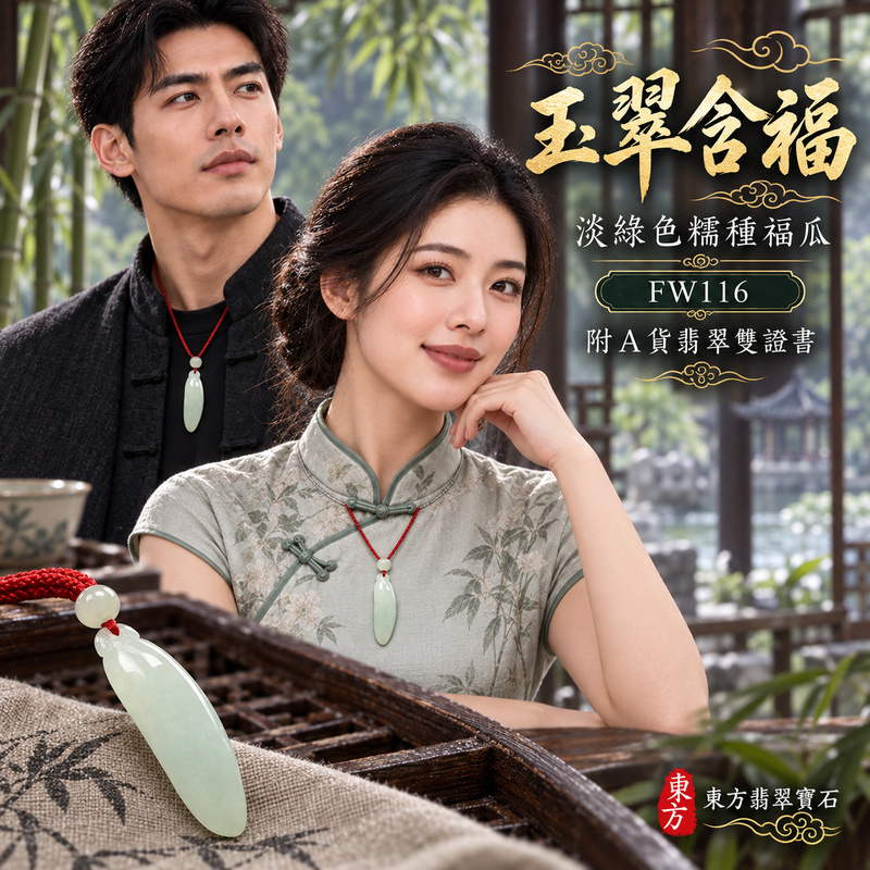 翡翠福瓜項鍊玉珮|福氣綿延・豐收圓滿・吉祥安泰|天然A貨翡翠・緬甸玉・糯種・淡綠色|福運連綿|福瓜玉珮・福瓜玉墜・福瓜吊墜・福瓜項鍊|FW116|客製化訂做福瓜玉珮、福瓜玉墜、福瓜吊墜、福瓜項鍊|附A貨翡翠雙證書 翡翠福瓜項鍊玉珮|福氣綿延・豐收圓滿・吉祥安泰|天然A貨翡翠・緬甸玉・糯種・淡綠色|福運連綿|福瓜玉珮・福瓜玉墜・福瓜吊墜・福瓜項鍊|FW116|客製化訂做福瓜玉珮、福瓜玉墜、福瓜吊墜、福瓜項鍊|附A貨翡翠雙證書
