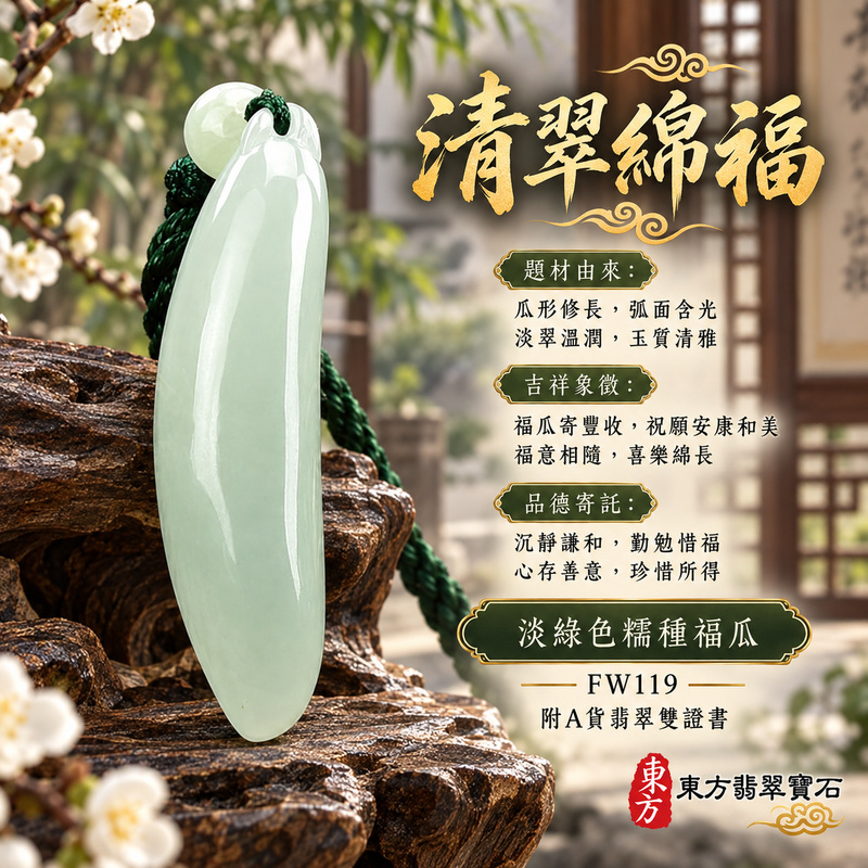 已售出可訂做|翡翠福瓜項鍊玉珮|福氣綿延・豐收圓滿・吉祥安泰|天然A貨翡翠・緬甸玉・糯種・淡綠色|福運連綿|福瓜玉珮・福瓜玉墜・福瓜吊墜・福瓜項鍊|FW119|客製化訂做福瓜玉珮、福瓜玉墜、福瓜吊墜、福瓜項鍊|附A貨翡翠雙證書 已售出可訂做|翡翠福瓜項鍊玉珮|福氣綿延・豐收圓滿・吉祥安泰|天然A貨翡翠・緬甸玉・糯種・淡綠色|福運連綿|福瓜玉珮・福瓜玉墜・福瓜吊墜・福瓜項鍊|FW119|客製化訂做福瓜玉珮、福瓜玉墜、福瓜吊墜、福瓜項鍊|附A貨翡翠雙證書