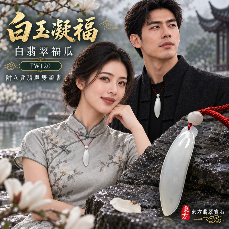 翡翠福瓜項鍊玉珮|福氣綿延・豐收圓滿・吉祥安泰|天然A貨翡翠・緬甸玉・白翡翠|福運連綿|福瓜玉珮・福瓜玉墜・福瓜吊墜・福瓜項鍊|FW120|客製化訂做福瓜玉珮、福瓜玉墜、福瓜吊墜、福瓜項鍊|附A貨翡翠雙證書 翡翠福瓜項鍊玉珮|福氣綿延・豐收圓滿・吉祥安泰|天然A貨翡翠・緬甸玉・白翡翠|福運連綿|福瓜玉珮・福瓜玉墜・福瓜吊墜・福瓜項鍊|FW120|客製化訂做福瓜玉珮、福瓜玉墜、福瓜吊墜、福瓜項鍊|附A貨翡翠雙證書
