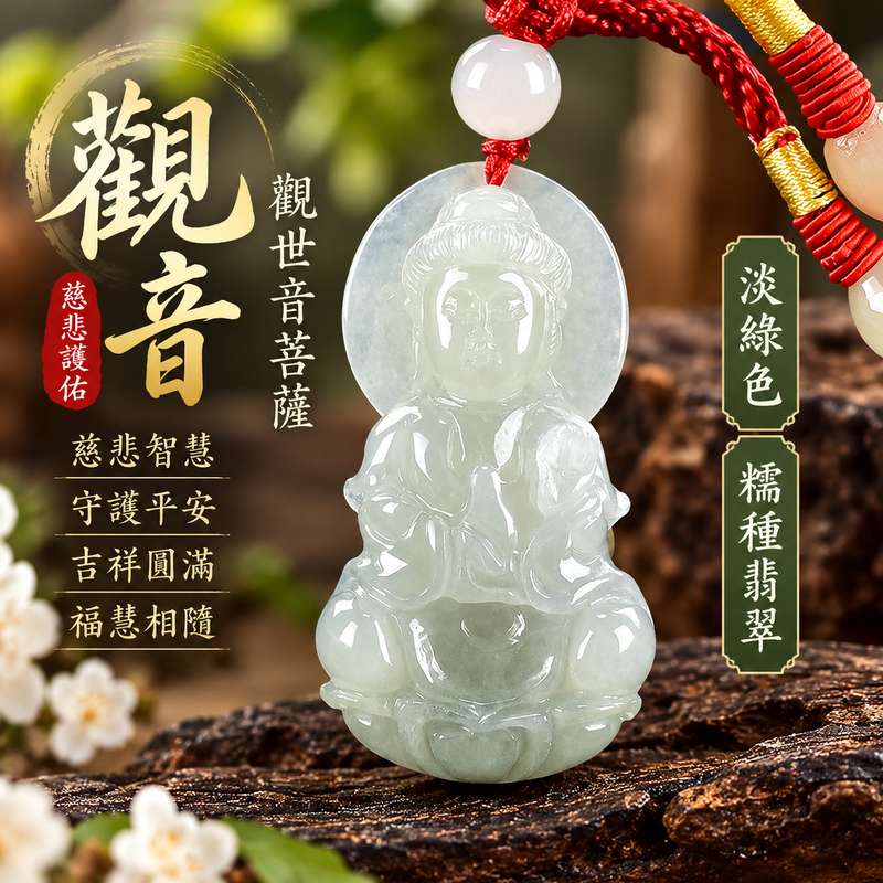 淡綠色糯種觀音觀世音菩薩翡翠玉珮 I 慈悲智慧守護平安吉祥福慧圓滿傳統玉文化祝福 GY1205 I 溫潤淡雅淡綠玉質觀音雕刻慈悲祥和福慧相隨 I 緬甸A貨翡翠觀世音菩薩玉珮玉墜附雙證書 I 東方玉文化平安祝福男女皆宜日常佩戴收藏送禮紀念客製化訂做典雅翡翠飾品1 淡綠色糯種觀音觀世音菩薩翡翠玉珮 I 慈悲智慧守護平安吉祥福慧圓滿傳統玉文化祝福 GY1205 I 溫潤淡雅淡綠玉質觀音雕刻慈悲祥和福慧相隨 I 緬甸A貨翡翠觀世音菩薩玉珮玉墜附雙證書 I 東方玉文化平安祝福男女皆宜日常佩戴收藏送禮紀念客製化訂做典雅翡翠飾品1