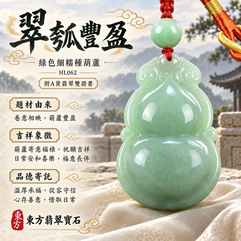 翡翠葫蘆項鍊玉珮|福祿相隨・平安吉祥・家業興旺|天然A貨翡翠・緬甸玉・細糯種・綠色|葫蘆有福|葫蘆玉珮・葫蘆玉墜・葫蘆吊墜・葫蘆項鍊|HL062|客製化訂做葫蘆玉珮、葫蘆玉墜、葫蘆吊墜、葫蘆項鍊|附A貨翡翠雙證書 翡翠葫蘆項鍊玉珮|福祿相隨・平安吉祥・家業興旺|天然A貨翡翠・緬甸玉・細糯種・綠色|葫蘆有福|葫蘆玉珮・葫蘆玉墜・葫蘆吊墜・葫蘆項鍊|HL062|客製化訂做葫蘆玉珮、葫蘆玉墜、葫蘆吊墜、葫蘆項鍊|附A貨翡翠雙證書