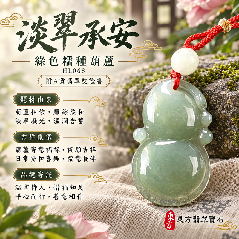 翡翠葫蘆項鍊玉珮|福祿相隨・平安吉祥・家業興旺|天然A貨翡翠・緬甸玉・糯種・綠色|葫蘆有福|葫蘆玉珮・葫蘆玉墜・葫蘆吊墜・葫蘆項鍊|HL068|客製化訂做葫蘆玉珮、葫蘆玉墜、葫蘆吊墜、葫蘆項鍊|附A貨翡翠雙證書 翡翠葫蘆項鍊玉珮|福祿相隨・平安吉祥・家業興旺|天然A貨翡翠・緬甸玉・糯種・綠色|葫蘆有福|葫蘆玉珮・葫蘆玉墜・葫蘆吊墜・葫蘆項鍊|HL068|客製化訂做葫蘆玉珮、葫蘆玉墜、葫蘆吊墜、葫蘆項鍊|附A貨翡翠雙證書