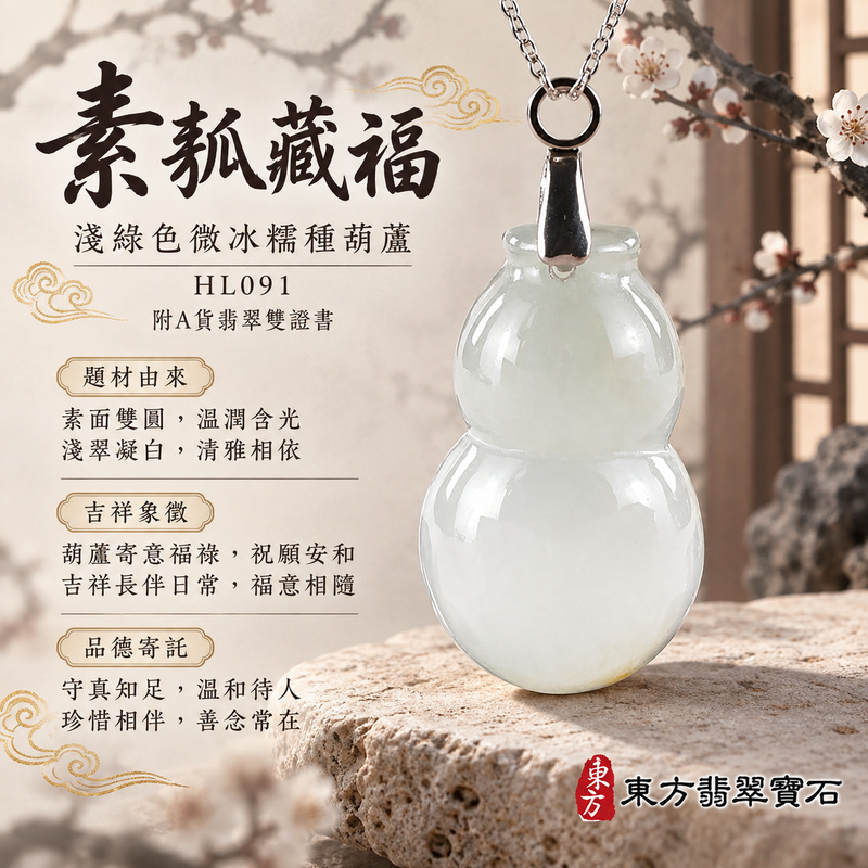 翡翠葫蘆項鍊玉珮|福祿相隨・平安吉祥・家業興旺|天然A貨翡翠・緬甸玉・冰糯種・淺綠色|葫蘆有福|葫蘆玉珮・葫蘆玉墜・葫蘆吊墜・葫蘆項鍊|HL091|客製化訂做葫蘆玉珮、葫蘆玉墜、葫蘆吊墜、葫蘆項鍊|附A貨翡翠雙證書 翡翠葫蘆項鍊玉珮|福祿相隨・平安吉祥・家業興旺|天然A貨翡翠・緬甸玉・冰糯種・淺綠色|葫蘆有福|葫蘆玉珮・葫蘆玉墜・葫蘆吊墜・葫蘆項鍊|HL091|客製化訂做葫蘆玉珮、葫蘆玉墜、葫蘆吊墜、葫蘆項鍊|附A貨翡翠雙證書