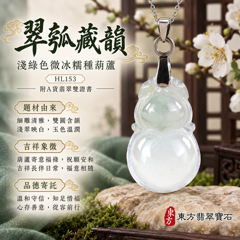 翡翠葫蘆項鍊玉珮|福祿相隨・平安吉祥・家業興旺|天然A貨翡翠・緬甸玉・冰糯種・淺綠色|葫蘆有福|葫蘆玉珮・葫蘆玉墜・葫蘆吊墜・葫蘆項鍊|HL153|客製化訂做葫蘆玉珮、葫蘆玉墜、葫蘆吊墜、葫蘆項鍊|附A貨翡翠雙證書 翡翠葫蘆項鍊玉珮|福祿相隨・平安吉祥・家業興旺|天然A貨翡翠・緬甸玉・冰糯種・淺綠色|葫蘆有福|葫蘆玉珮・葫蘆玉墜・葫蘆吊墜・葫蘆項鍊|HL153|客製化訂做葫蘆玉珮、葫蘆玉墜、葫蘆吊墜、葫蘆項鍊|附A貨翡翠雙證書