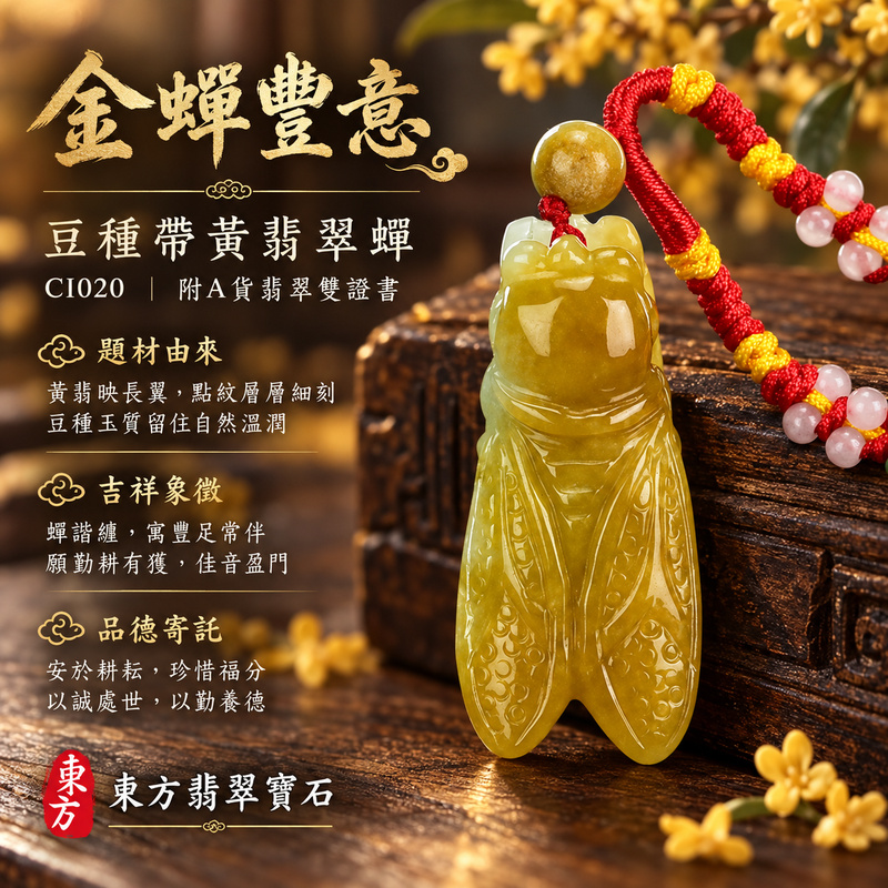 已售出可訂做|翡翠蟬項鍊玉珮|一鳴驚人・清雅自勵・前程順遂|天然A貨翡翠・緬甸玉・豆種・黃翡翠・帶黃翡|腰纏萬貫|蟬玉珮・蟬玉墜・蟬吊墜・蟬項鍊|CI020|客製化訂做蟬玉珮、蟬玉墜、蟬吊墜、蟬項鍊|附A貨翡翠雙證書 已售出可訂做|翡翠蟬項鍊玉珮|一鳴驚人・清雅自勵・前程順遂|天然A貨翡翠・緬甸玉・豆種・黃翡翠・帶黃翡|腰纏萬貫|蟬玉珮・蟬玉墜・蟬吊墜・蟬項鍊|CI020|客製化訂做蟬玉珮、蟬玉墜、蟬吊墜、蟬項鍊|附A貨翡翠雙證書