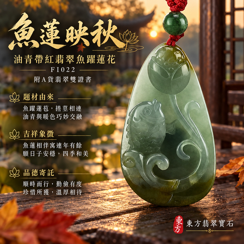 已售出可訂做|翡翠魚項鍊玉珮|年年有餘・富足圓滿・吉祥順遂|天然A貨翡翠・緬甸玉・油青種・紅翡翠・帶紅翡|魚躍蓮花、連年有魚|魚玉珮・魚玉墜・魚吊墜・魚項鍊|FI022|客製化訂做魚玉珮、魚玉墜、魚吊墜、魚項鍊|附A貨翡翠雙證書 已售出可訂做|翡翠魚項鍊玉珮|年年有餘・富足圓滿・吉祥順遂|天然A貨翡翠・緬甸玉・油青種・紅翡翠・帶紅翡|魚躍蓮花、連年有魚|魚玉珮・魚玉墜・魚吊墜・魚項鍊|FI022|客製化訂做魚玉珮、魚玉墜、魚吊墜、魚項鍊|附A貨翡翠雙證書