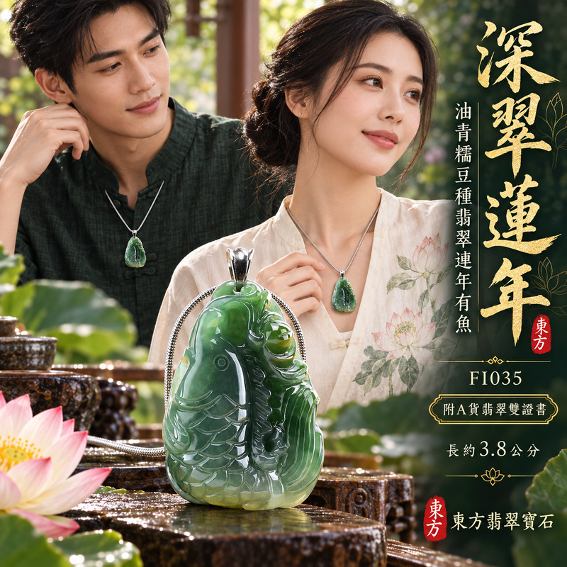 已售出可訂做|翡翠魚項鍊玉珮|年年有餘・富足圓滿・吉祥順遂|天然A貨翡翠・緬甸玉・糯豆種・油青|連年有魚|魚玉珮・魚玉墜・魚吊墜・魚項鍊|FI035|客製化訂做魚玉珮、魚玉墜、魚吊墜、魚項鍊|附A貨翡翠雙證書 已售出可訂做|翡翠魚項鍊玉珮|年年有餘・富足圓滿・吉祥順遂|天然A貨翡翠・緬甸玉・糯豆種・油青|連年有魚|魚玉珮・魚玉墜・魚吊墜・魚項鍊|FI035|客製化訂做魚玉珮、魚玉墜、魚吊墜、魚項鍊|附A貨翡翠雙證書