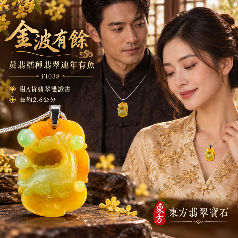 已售出可訂做|翡翠魚項鍊玉珮|年年有餘・富足圓滿・吉祥順遂|天然A貨翡翠・緬甸玉・糯種・黃翡|連年有魚、一葉致富|魚玉珮・魚玉墜・魚吊墜・魚項鍊|FI038|客製化訂做魚玉珮、魚玉墜、魚吊墜、魚項鍊|附A貨翡翠雙證書 已售出可訂做|翡翠魚項鍊玉珮|年年有餘・富足圓滿・吉祥順遂|天然A貨翡翠・緬甸玉・糯種・黃翡|連年有魚、一葉致富|魚玉珮・魚玉墜・魚吊墜・魚項鍊|FI038|客製化訂做魚玉珮、魚玉墜、魚吊墜、魚項鍊|附A貨翡翠雙證書