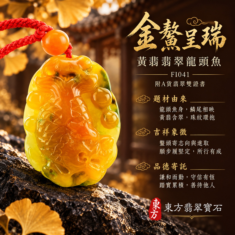 已售出可訂做|翡翠魚項鍊玉珮|年年有餘・富足圓滿・吉祥順遂|天然A貨翡翠・緬甸玉・黃翡|龍頭魚、獨占鰲頭|魚玉珮・魚玉墜・魚吊墜・魚項鍊|FI041|客製化訂做魚玉珮、魚玉墜、魚吊墜、魚項鍊|附A貨翡翠雙證書 已售出可訂做|翡翠魚項鍊玉珮|年年有餘・富足圓滿・吉祥順遂|天然A貨翡翠・緬甸玉・黃翡|龍頭魚、獨占鰲頭|魚玉珮・魚玉墜・魚吊墜・魚項鍊|FI041|客製化訂做魚玉珮、魚玉墜、魚吊墜、魚項鍊|附A貨翡翠雙證書