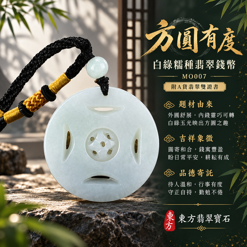 翡翠錢幣項鍊玉珮|財源廣進・招財納福・事業順遂|天然A貨翡翠・緬甸玉・糯種・白綠|財源滾滾,錢幣可轉動,錢滾錢|錢幣玉珮・錢幣玉墜・錢幣吊墜・錢幣項鍊|MO007|客製化訂做錢幣玉珮、錢幣玉墜、錢幣吊墜、錢幣項鍊|附A貨翡翠雙證書 翡翠錢幣項鍊玉珮|財源廣進・招財納福・事業順遂|天然A貨翡翠・緬甸玉・糯種・白綠|財源滾滾,錢幣可轉動,錢滾錢|錢幣玉珮・錢幣玉墜・錢幣吊墜・錢幣項鍊|MO007|客製化訂做錢幣玉珮、錢幣玉墜、錢幣吊墜、錢幣項鍊|附A貨翡翠雙證書