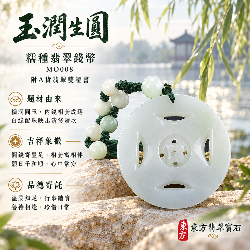 翡翠錢幣項鍊玉珮|財源廣進・招財納福・事業順遂|天然A貨翡翠・緬甸玉・糯種|財源滾滾,錢幣可轉動,錢滾錢|錢幣玉珮・錢幣玉墜・錢幣吊墜・錢幣項鍊|MO008|客製化訂做錢幣玉珮、錢幣玉墜、錢幣吊墜、錢幣項鍊|附A貨翡翠雙證書 翡翠錢幣項鍊玉珮|財源廣進・招財納福・事業順遂|天然A貨翡翠・緬甸玉・糯種|財源滾滾,錢幣可轉動,錢滾錢|錢幣玉珮・錢幣玉墜・錢幣吊墜・錢幣項鍊|MO008|客製化訂做錢幣玉珮、錢幣玉墜、錢幣吊墜、錢幣項鍊|附A貨翡翠雙證書