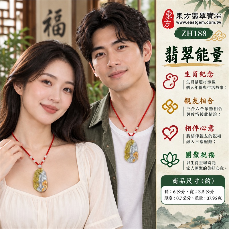 翡翠生肖鼠三合六合貴人項鍊玉珮緬甸玉生肖鼠玉墜十二生肖雕刻吊墜|生肖紀念、親友相合、相伴心意、團聚祝福、珍惜情誼|黃灰色帶、雙面雕刻、縱向造形、立體生肖、紅色編繩、淺色配珠|緬甸A貨綠色糯種帶些許黃翡翠|商品編號ZH188|客製化訂做各種翡翠生肖鼠吊墜玉珮項鍊|附A貨翡翠雙證書 2 翡翠生肖鼠三合六合貴人項鍊玉珮緬甸玉生肖鼠玉墜十二生肖雕刻吊墜|生肖紀念、親友相合、相伴心意、團聚祝福、珍惜情誼|黃灰色帶、雙面雕刻、縱向造形、立體生肖、紅色編繩、淺色配珠|緬甸A貨綠色糯種帶些許黃翡翠|商品編號ZH188|客製化訂做各種翡翠生肖鼠吊墜玉珮項鍊|附A貨翡翠雙證書 2