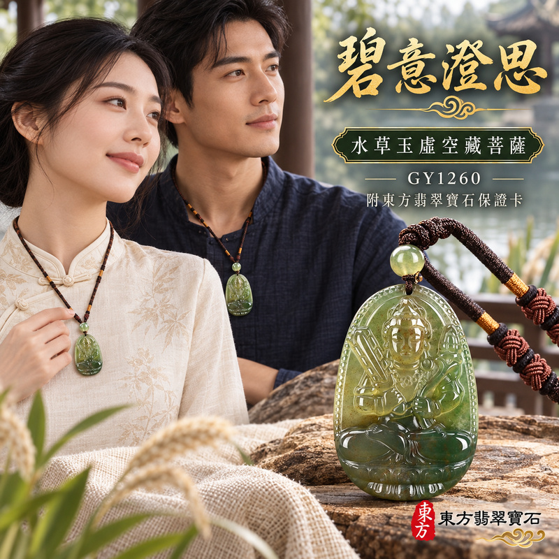 水草玉虛空藏菩薩項鍊玉珮|智慧廣大・福德圓滿・勤學精進・安定守護|綠色帶紅色水草玉虛空藏菩薩|虛空藏菩薩|虛空藏菩薩玉珮・虛空藏菩薩玉墜・虛空藏菩薩吊墜・虛空藏菩薩項鍊|GY1260|男女玉石項鍊・送禮收藏|客製化訂做虛空藏菩薩玉珮、虛空藏菩薩玉墜、虛空藏菩薩吊墜、虛空藏菩薩項鍊|附東方翡翠寶石保證卡・東方翡翠寶石 水草玉虛空藏菩薩項鍊玉珮|智慧廣大・福德圓滿・勤學精進・安定守護|綠色帶紅色水草玉虛空藏菩薩|虛空藏菩薩|虛空藏菩薩玉珮・虛空藏菩薩玉墜・虛空藏菩薩吊墜・虛空藏菩薩項鍊|GY1260|男女玉石項鍊・送禮收藏|客製化訂做虛空藏菩薩玉珮、虛空藏菩薩玉墜、虛空藏菩薩吊墜、虛空藏菩薩項鍊|附東方翡翠寶石保證卡・東方翡翠寶石