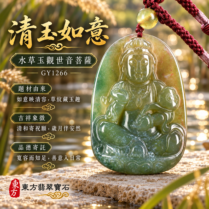 已售出可訂做|水草玉觀音項鍊玉珮|慈悲護念・平安吉祥・智慧安定・善願相隨|綠色帶紅色帶黃色水草玉觀世音菩薩|觀世音菩薩、如意觀音|觀音玉珮・觀音玉墜・觀音吊墜・觀音項鍊|GY1266|男女玉石項鍊・送禮收藏|客製化訂做觀音玉珮、觀音玉墜、觀音吊墜、觀音項鍊|附東方翡翠寶石保證卡・東方翡翠寶石 已售出可訂做|水草玉觀音項鍊玉珮|慈悲護念・平安吉祥・智慧安定・善願相隨|綠色帶紅色帶黃色水草玉觀世音菩薩|觀世音菩薩、如意觀音|觀音玉珮・觀音玉墜・觀音吊墜・觀音項鍊|GY1266|男女玉石項鍊・送禮收藏|客製化訂做觀音玉珮、觀音玉墜、觀音吊墜、觀音項鍊|附東方翡翠寶石保證卡・東方翡翠寶石
