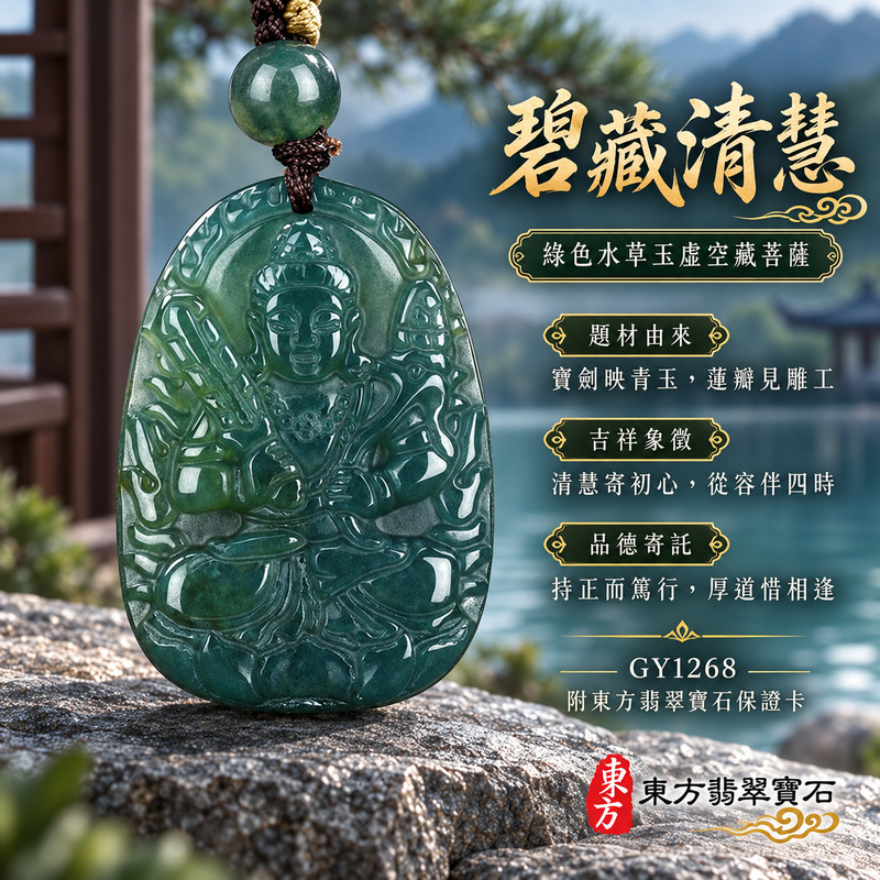 已售出可訂做|水草玉虛空藏菩薩項鍊玉珮|智慧廣大・福德圓滿・勤學精進・安定守護|綠色水草玉虛空藏菩薩|虛空藏菩薩|虛空藏菩薩玉珮・虛空藏菩薩玉墜・虛空藏菩薩吊墜・虛空藏菩薩項鍊|GY1268|男女玉石項鍊・送禮收藏|客製化訂做虛空藏菩薩玉珮、虛空藏菩薩玉墜、虛空藏菩薩吊墜、虛空藏菩薩項鍊|附東方翡翠寶石保證卡・東方翡翠寶石 已售出可訂做|水草玉虛空藏菩薩項鍊玉珮|智慧廣大・福德圓滿・勤學精進・安定守護|綠色水草玉虛空藏菩薩|虛空藏菩薩|虛空藏菩薩玉珮・虛空藏菩薩玉墜・虛空藏菩薩吊墜・虛空藏菩薩項鍊|GY1268|男女玉石項鍊・送禮收藏|客製化訂做虛空藏菩薩玉珮、虛空藏菩薩玉墜、虛空藏菩薩吊墜、虛空藏菩薩項鍊|附東方翡翠寶石保證卡・東方翡翠寶石