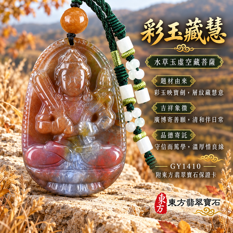 水草玉虛空藏菩薩項鍊玉珮|智慧廣大・福德圓滿・勤學精進・安定守護|紅色帶紫色帶綠色帶黃色水草玉虛空藏菩薩|虛空藏菩薩|虛空藏菩薩玉珮・虛空藏菩薩玉墜・虛空藏菩薩吊墜・虛空藏菩薩項鍊|GY1410|男女玉石項鍊・送禮收藏|客製化訂做虛空藏菩薩玉珮、虛空藏菩薩玉墜、虛空藏菩薩吊墜、虛空藏菩薩項鍊|附東方翡翠寶石保證卡・東方翡翠寶石 水草玉虛空藏菩薩項鍊玉珮|智慧廣大・福德圓滿・勤學精進・安定守護|紅色帶紫色帶綠色帶黃色水草玉虛空藏菩薩|虛空藏菩薩|虛空藏菩薩玉珮・虛空藏菩薩玉墜・虛空藏菩薩吊墜・虛空藏菩薩項鍊|GY1410|男女玉石項鍊・送禮收藏|客製化訂做虛空藏菩薩玉珮、虛空藏菩薩玉墜、虛空藏菩薩吊墜、虛空藏菩薩項鍊|附東方翡翠寶石保證卡・東方翡翠寶石