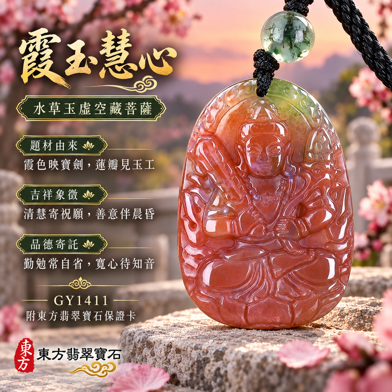 已售出可訂做|水草玉虛空藏菩薩項鍊玉珮|智慧廣大・福德圓滿・勤學精進・安定守護|紅色帶綠色水草玉虛空藏菩薩|虛空藏菩薩|虛空藏菩薩玉珮・虛空藏菩薩玉墜・虛空藏菩薩吊墜・虛空藏菩薩項鍊|GY1411|男女玉石項鍊・送禮收藏|客製化訂做虛空藏菩薩玉珮、虛空藏菩薩玉墜、虛空藏菩薩吊墜、虛空藏菩薩項鍊|附東方翡翠寶石保證卡・東方翡翠寶石 已售出可訂做|水草玉虛空藏菩薩項鍊玉珮|智慧廣大・福德圓滿・勤學精進・安定守護|紅色帶綠色水草玉虛空藏菩薩|虛空藏菩薩|虛空藏菩薩玉珮・虛空藏菩薩玉墜・虛空藏菩薩吊墜・虛空藏菩薩項鍊|GY1411|男女玉石項鍊・送禮收藏|客製化訂做虛空藏菩薩玉珮、虛空藏菩薩玉墜、虛空藏菩薩吊墜、虛空藏菩薩項鍊|附東方翡翠寶石保證卡・東方翡翠寶石