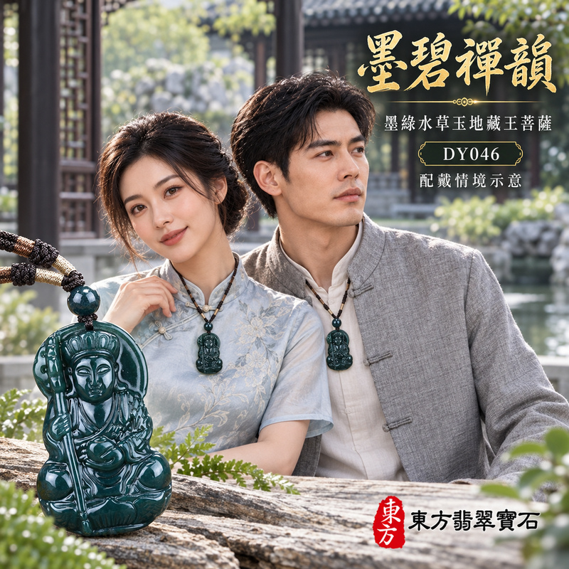 水草玉地藏王菩薩項鍊玉珮|大願堅定・慈悲孝親・安定守護・善念相隨|墨綠水草玉地藏王菩薩|地藏王菩薩|地藏王菩薩玉珮・地藏王菩薩玉墜・地藏王菩薩吊墜・地藏王菩薩項鍊|DY046|男女玉石項鍊・送禮收藏|客製化訂做地藏王菩薩玉珮、地藏王菩薩玉墜、地藏王菩薩吊墜、地藏王菩薩項鍊|附東方翡翠寶石保證卡・東方翡翠寶石 水草玉地藏王菩薩項鍊玉珮|大願堅定・慈悲孝親・安定守護・善念相隨|墨綠水草玉地藏王菩薩|地藏王菩薩|地藏王菩薩玉珮・地藏王菩薩玉墜・地藏王菩薩吊墜・地藏王菩薩項鍊|DY046|男女玉石項鍊・送禮收藏|客製化訂做地藏王菩薩玉珮、地藏王菩薩玉墜、地藏王菩薩吊墜、地藏王菩薩項鍊|附東方翡翠寶石保證卡・東方翡翠寶石