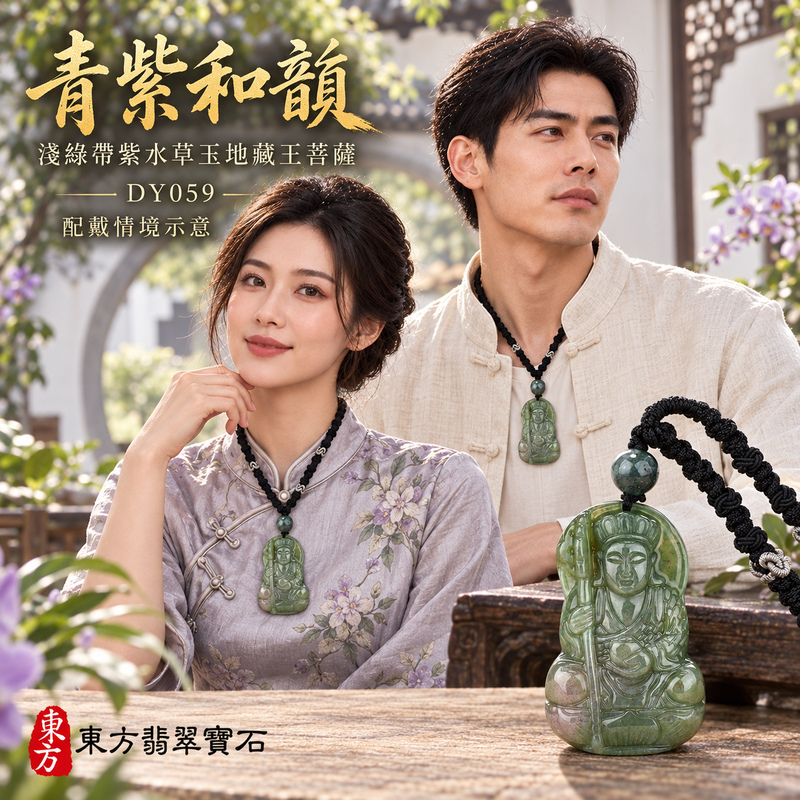 水草玉地藏王菩薩項鍊玉珮|大願堅定・慈悲孝親・安定守護・善念相隨|淺綠帶紫水草玉地藏王菩薩|地藏王菩薩|地藏王菩薩玉珮・地藏王菩薩玉墜・地藏王菩薩吊墜・地藏王菩薩項鍊|DY059|男女玉石項鍊・送禮收藏|客製化訂做地藏王菩薩玉珮、地藏王菩薩玉墜、地藏王菩薩吊墜、地藏王菩薩項鍊|附東方翡翠寶石保證卡・東方翡翠寶石 水草玉地藏王菩薩項鍊玉珮|大願堅定・慈悲孝親・安定守護・善念相隨|淺綠帶紫水草玉地藏王菩薩|地藏王菩薩|地藏王菩薩玉珮・地藏王菩薩玉墜・地藏王菩薩吊墜・地藏王菩薩項鍊|DY059|男女玉石項鍊・送禮收藏|客製化訂做地藏王菩薩玉珮、地藏王菩薩玉墜、地藏王菩薩吊墜、地藏王菩薩項鍊|附東方翡翠寶石保證卡・東方翡翠寶石