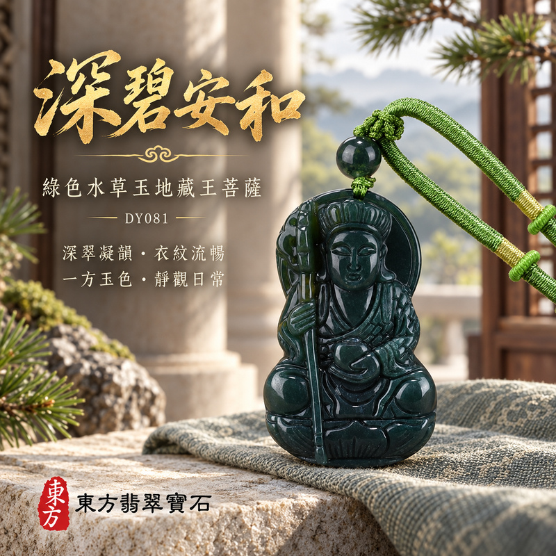 水草玉地藏王菩薩項鍊玉珮|大願堅定・慈悲孝親・安定守護・善念相隨|綠色水草玉地藏王菩薩|地藏王菩薩|地藏王菩薩玉珮・地藏王菩薩玉墜・地藏王菩薩吊墜・地藏王菩薩項鍊|DY081|男女玉石項鍊・送禮收藏|客製化訂做地藏王菩薩玉珮、地藏王菩薩玉墜、地藏王菩薩吊墜、地藏王菩薩項鍊|附東方翡翠寶石保證卡・東方翡翠寶石 水草玉地藏王菩薩項鍊玉珮|大願堅定・慈悲孝親・安定守護・善念相隨|綠色水草玉地藏王菩薩|地藏王菩薩|地藏王菩薩玉珮・地藏王菩薩玉墜・地藏王菩薩吊墜・地藏王菩薩項鍊|DY081|男女玉石項鍊・送禮收藏|客製化訂做地藏王菩薩玉珮、地藏王菩薩玉墜、地藏王菩薩吊墜、地藏王菩薩項鍊|附東方翡翠寶石保證卡・東方翡翠寶石