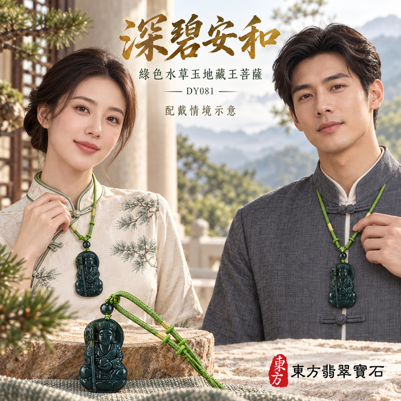 水草玉地藏王菩薩項鍊玉珮|大願堅定・慈悲孝親・安定守護・善念相隨|綠色水草玉地藏王菩薩|地藏王菩薩|地藏王菩薩玉珮・地藏王菩薩玉墜・地藏王菩薩吊墜・地藏王菩薩項鍊|DY081|男女玉石項鍊・送禮收藏|客製化訂做地藏王菩薩玉珮、地藏王菩薩玉墜、地藏王菩薩吊墜、地藏王菩薩項鍊|附東方翡翠寶石保證卡・東方翡翠寶石 水草玉地藏王菩薩項鍊玉珮|大願堅定・慈悲孝親・安定守護・善念相隨|綠色水草玉地藏王菩薩|地藏王菩薩|地藏王菩薩玉珮・地藏王菩薩玉墜・地藏王菩薩吊墜・地藏王菩薩項鍊|DY081|男女玉石項鍊・送禮收藏|客製化訂做地藏王菩薩玉珮、地藏王菩薩玉墜、地藏王菩薩吊墜、地藏王菩薩項鍊|附東方翡翠寶石保證卡・東方翡翠寶石