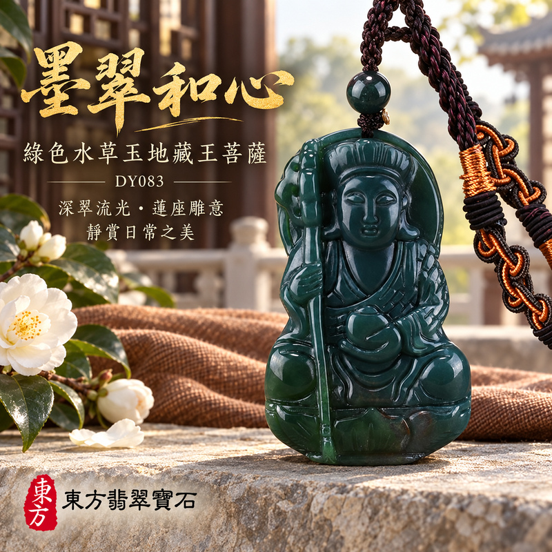 水草玉地藏王菩薩項鍊玉珮|大願堅定・慈悲孝親・安定守護・善念相隨|綠色水草玉地藏王菩薩|地藏王菩薩|地藏王菩薩玉珮・地藏王菩薩玉墜・地藏王菩薩吊墜・地藏王菩薩項鍊|DY083|男女玉石項鍊・送禮收藏|客製化訂做地藏王菩薩玉珮、地藏王菩薩玉墜、地藏王菩薩吊墜、地藏王菩薩項鍊|附東方翡翠寶石保證卡・東方翡翠寶石 水草玉地藏王菩薩項鍊玉珮|大願堅定・慈悲孝親・安定守護・善念相隨|綠色水草玉地藏王菩薩|地藏王菩薩|地藏王菩薩玉珮・地藏王菩薩玉墜・地藏王菩薩吊墜・地藏王菩薩項鍊|DY083|男女玉石項鍊・送禮收藏|客製化訂做地藏王菩薩玉珮、地藏王菩薩玉墜、地藏王菩薩吊墜、地藏王菩薩項鍊|附東方翡翠寶石保證卡・東方翡翠寶石